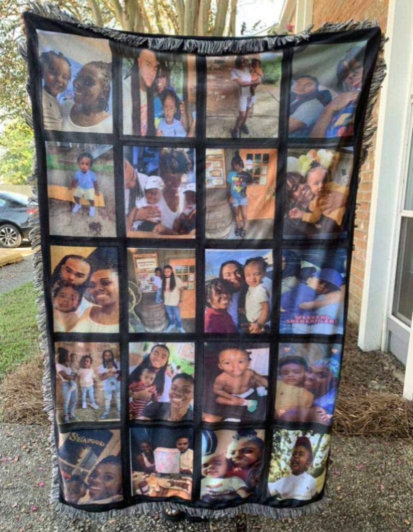 Custom 20 Panel Photo Blanket - Cultivate & Inspire