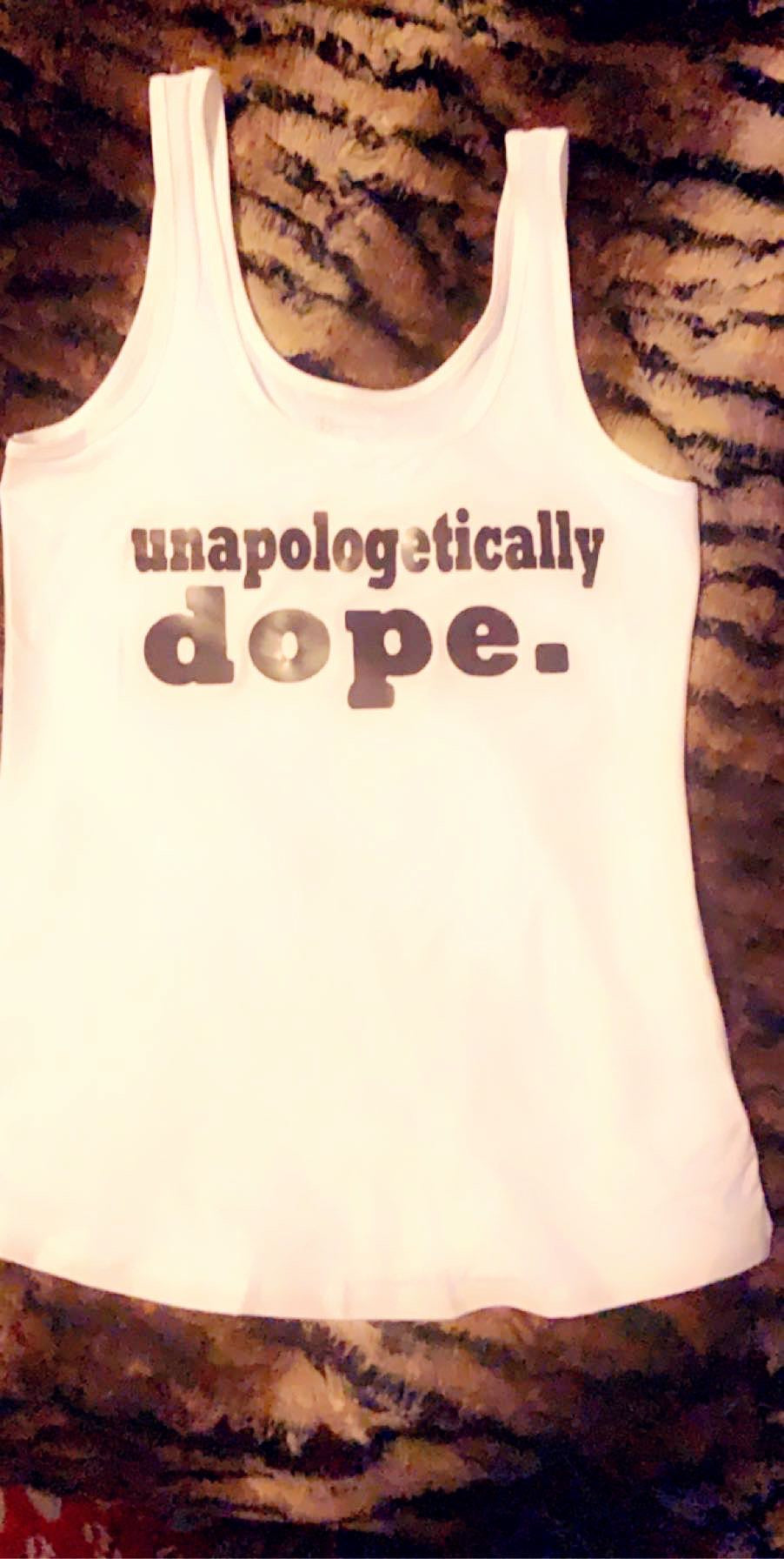 Unapologetically dope. Tank Top - Cultivate & Inspire