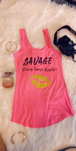 Savage Tank Tops - Cultivate & Inspire