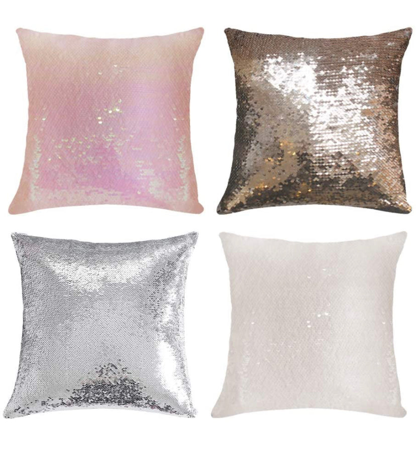 Custom Reversible Sequins Pillow Case - Cultivate & Inspire