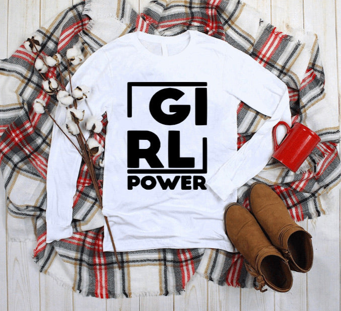 GIRL Power Long Sleeve - Cultivate & Inspire