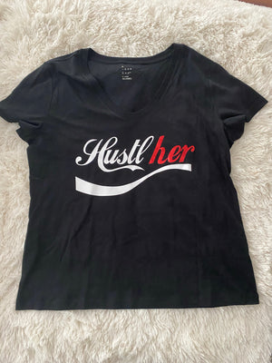 Hustl-her Custom T-shirt - Cultivate & Inspire